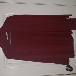 Burgundy old navy cardigan
